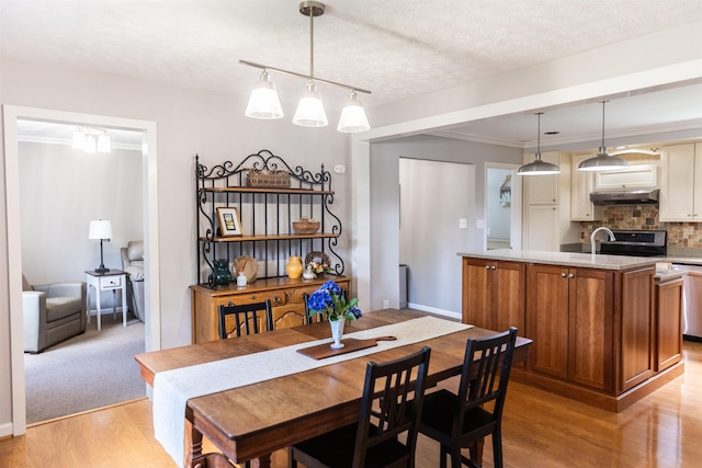 1014 22nd St E, Buena Vista, VA 24416 - dining area with light wood-type flooring