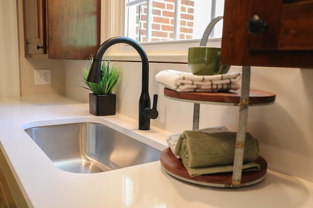 645 Cherry Ave, Waynesboro, VA 22980 - kitchen view of light countertops and a sink