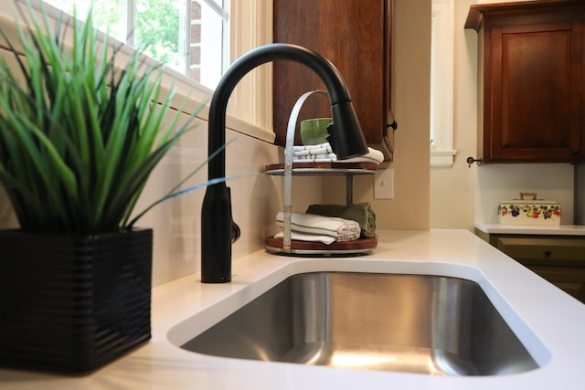 645 Cherry Ave, Waynesboro, VA 22980 - kitchen view of a sink and light countertops