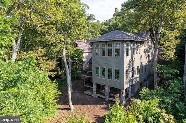 93 Tyro Ln, Roseland, VA 22967 - view of back of property