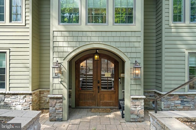 93 Tyro Ln, Roseland, VA 22967 - doorway to property featuring stone siding
