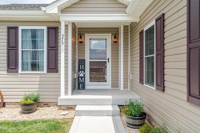 375 Mesa Ct, Broadway, VA 22815 - view of exterior entry with crawl space