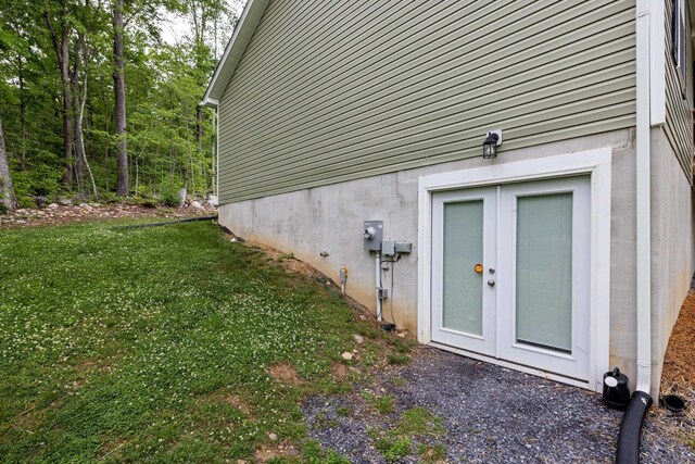 4001 Moreland Gap Rd, New Market, VA 22844 - property entrance with a lawn