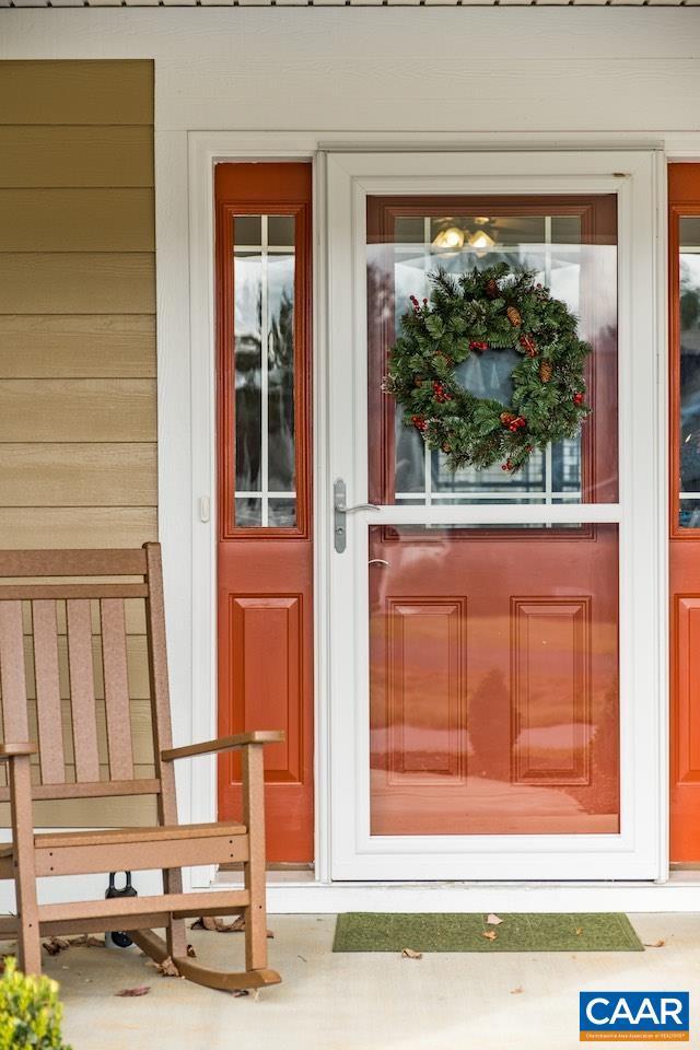 10 Apple Blossom Ct, Nellysford, VA 22958 - view of doorway to property