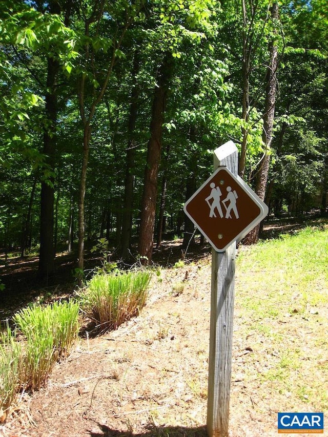 10 Apple Blossom Ct, Nellysford, VA 22958 - exterior details featuring a wooded view