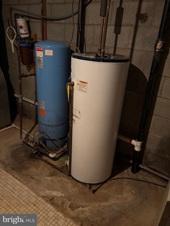  - utilities featuring gas water heater