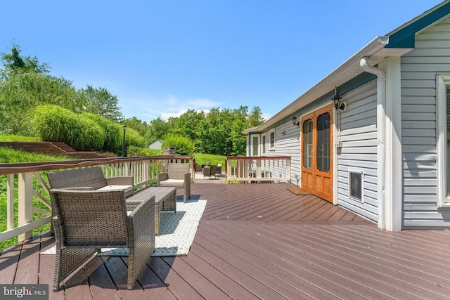  - view of deck