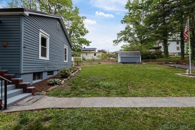 837 Faber Ave, Waynesboro, VA 22980 - view of yard with a storage shed and an outdoor structure