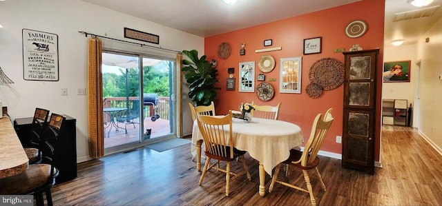 1884 Kennon Rd, Mineral, VA 23117 - dining space featuring wood finished floors