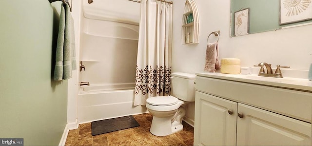 1884 Kennon Rd, Mineral, VA 23117 - bathroom with vanity and shower / bath combination with curtain