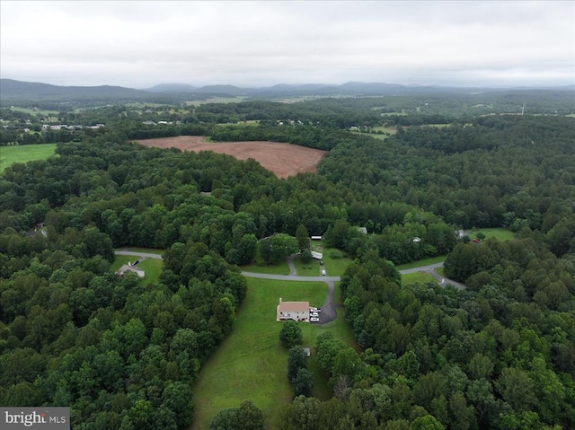 319 Fox Hunters Ln, Madison, VA 22727 - drone / aerial view of a forest