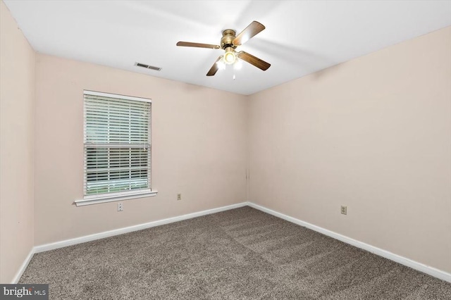 319 Fox Hunters Ln, Madison, VA 22727 - empty room with carpet floors and a ceiling fan