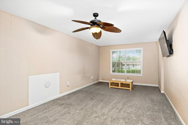 319 Fox Hunters Ln, Madison, VA 22727 - carpeted empty room featuring a ceiling fan and baseboards