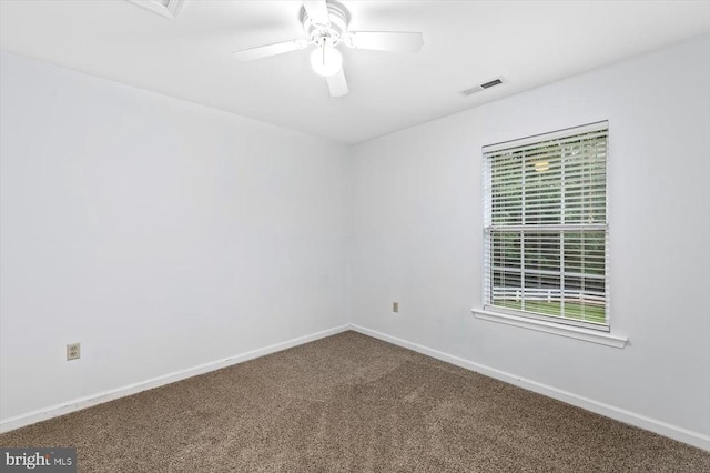 319 Fox Hunters Ln, Madison, VA 22727 - spare room featuring carpet flooring and ceiling fan