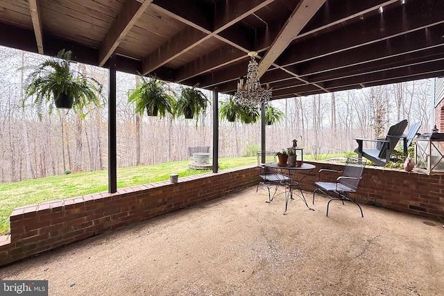 view of patio / terrace