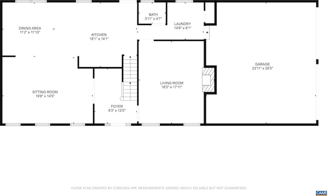 102 Powhatan Cir, Charlottesville, VA 22901 - home floor plan