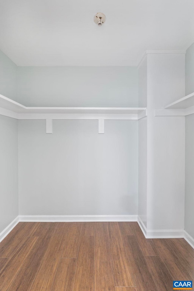 102 Powhatan Cir, Charlottesville, VA 22901 - spacious closet with wood finished floors