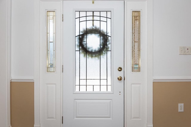 doorway with a healthy amount of sunlight