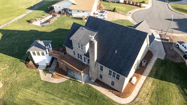 drone / aerial view