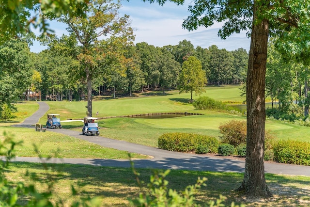 10 Zephyr Rd, Palmyra, VA 22963 - view of property's community with a lawn, view of wooded area, and golf course view