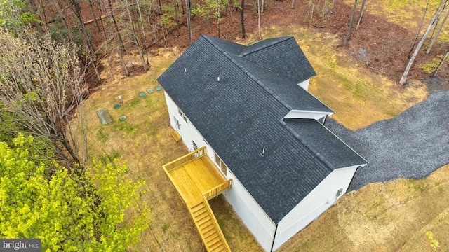 aerial view of property and surrounding area