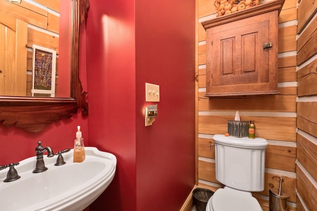 945 Neese Ln, New Market, VA 22844 - half bathroom with toilet and a sink