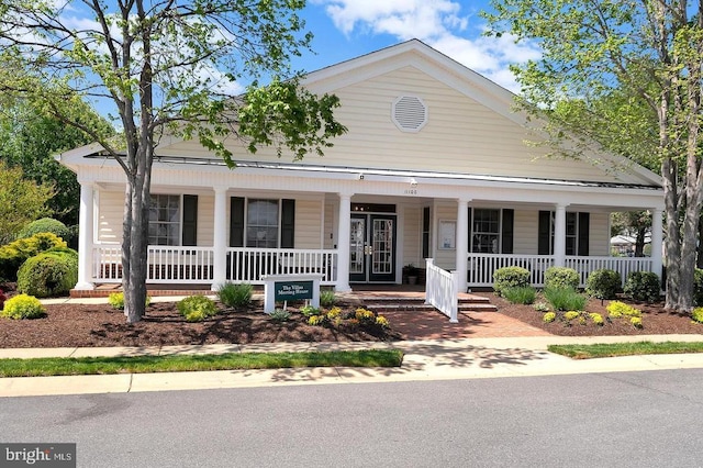 12006 Meadow Branch Way, Fredericksburg, VA 22407 - view of front of house featuring covered porch