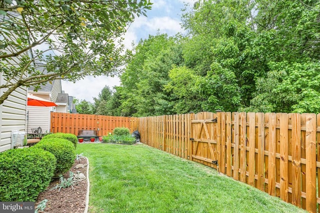 12006 Meadow Branch Way, Fredericksburg, VA 22407 - fenced backyard with a gate