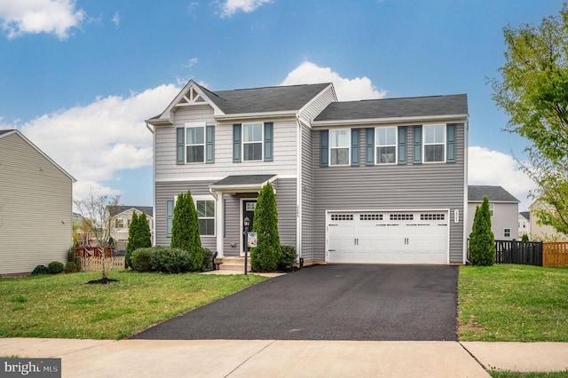 2245 Walnut Branch Dr, Culpeper, VA 22701 - view of front of property featuring an attached garage and driveway