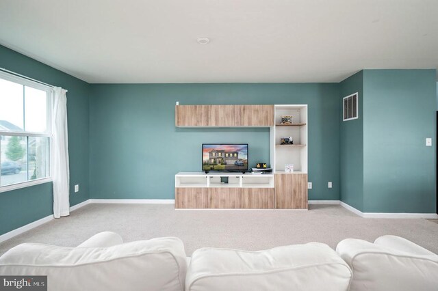 2245 Walnut Branch Dr, Culpeper, VA 22701 - living room with light colored carpet and baseboards