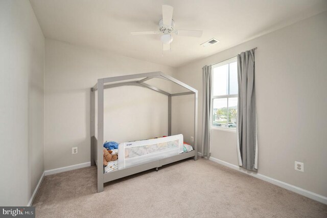 2245 Walnut Branch Dr, Culpeper, VA 22701 - carpeted bedroom featuring baseboards and ceiling fan