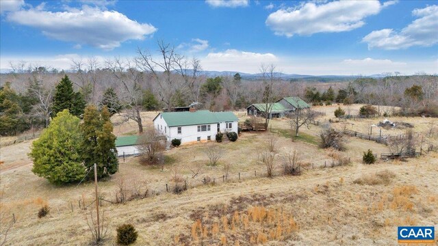2420 James River Rd, Esmont, VA 22937 - bird's eye view featuring a rural view