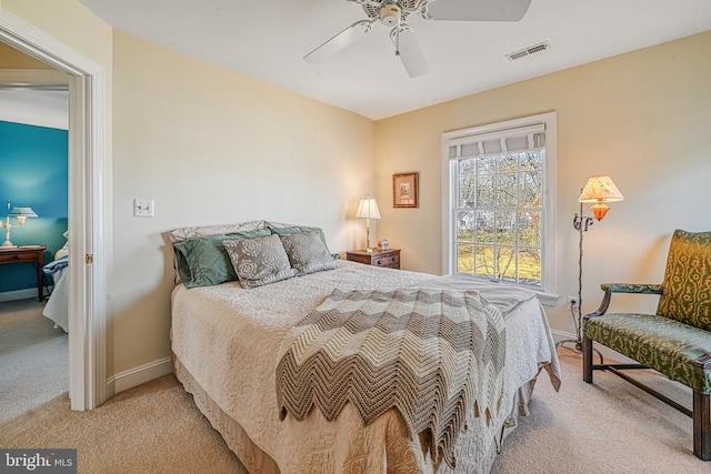 175 Covenant Way, Bumpass, VA 23024 - carpeted bedroom featuring baseboards and a ceiling fan