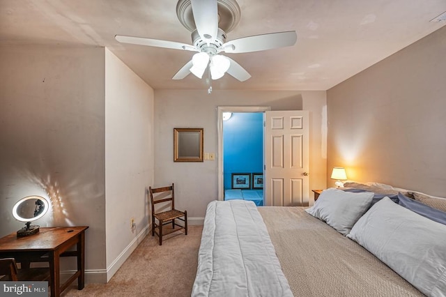 175 Covenant Way, Bumpass, VA 23024 - carpeted bedroom with baseboards and ceiling fan