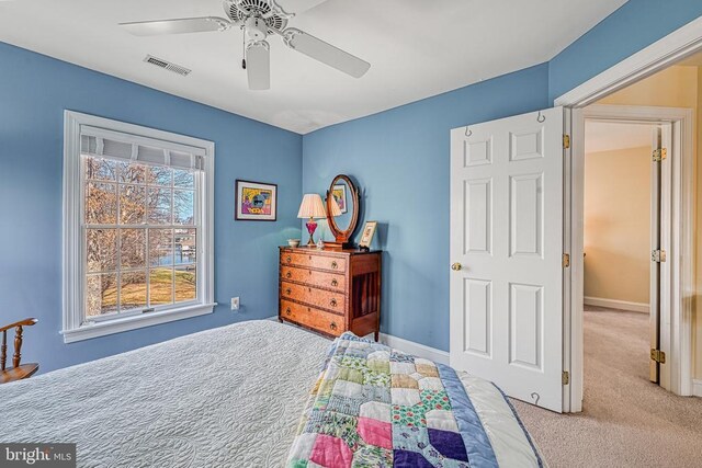 175 Covenant Way, Bumpass, VA 23024 - bedroom with carpet floors and ceiling fan