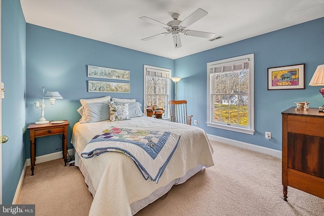 175 Covenant Way, Bumpass, VA 23024 - bedroom featuring carpet flooring and a ceiling fan