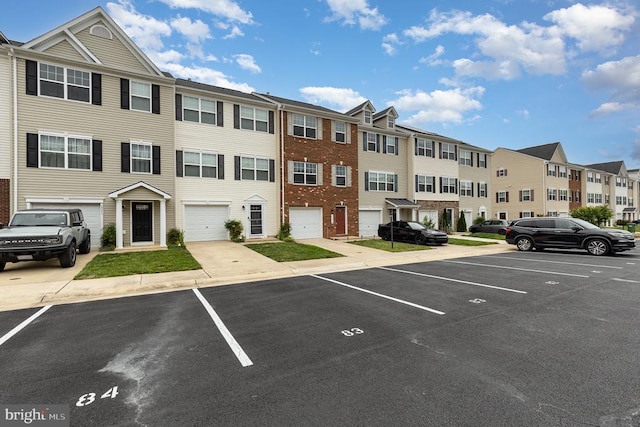 2239 Mallard Landing Dr, Fredericksburg, VA 22408 - uncovered parking lot with a residential view