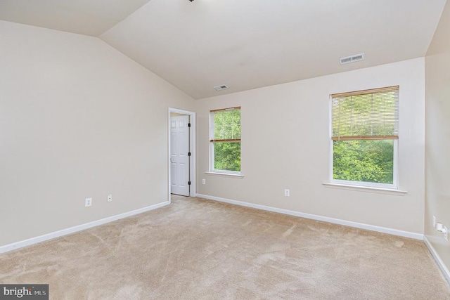 2239 Mallard Landing Dr, Fredericksburg, VA 22408 - empty room with lofted ceiling and carpet floors