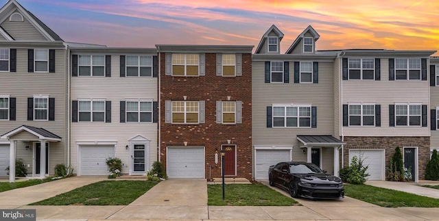 2239 Mallard Landing Dr, Fredericksburg, VA 22408 - multi unit property with a garage, driveway, and brick siding