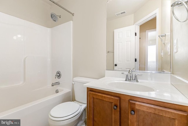 2239 Mallard Landing Dr, Fredericksburg, VA 22408 - full bathroom featuring vanity and shower / washtub combination