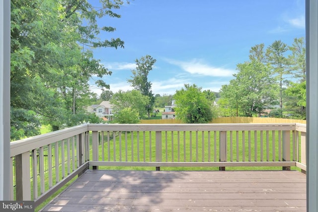 316 Wayland Rd, Culpeper, VA 22701 - wooden deck featuring a fenced backyard