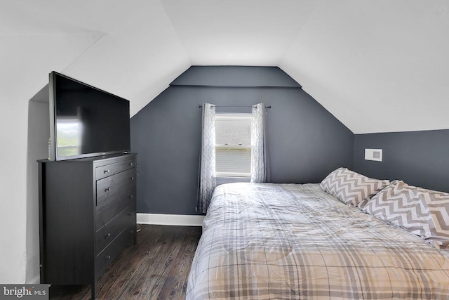 316 Wayland Rd, Culpeper, VA 22701 - bedroom with wood finished floors and lofted ceiling