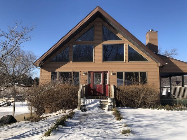 view of front of house