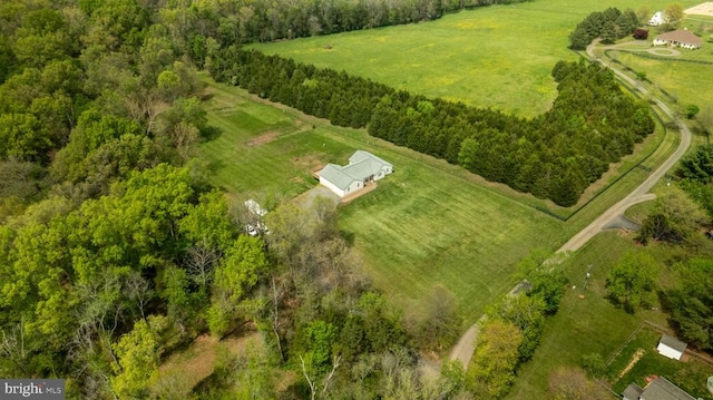  - aerial view of sparsely populated area