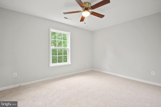 2042 Mourning Dove Dr, Locust Grove, VA 22508 - empty room with carpet floors and ceiling fan