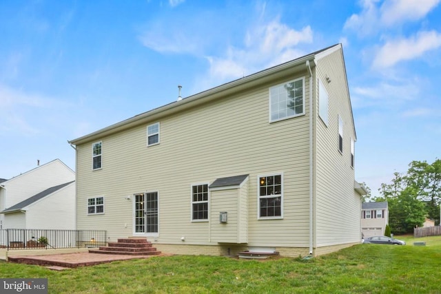 2042 Mourning Dove Dr, Locust Grove, VA 22508 - kitchen with backsplash, a kitchen island, light wood-style flooring, open floor plan, and recessed lighting