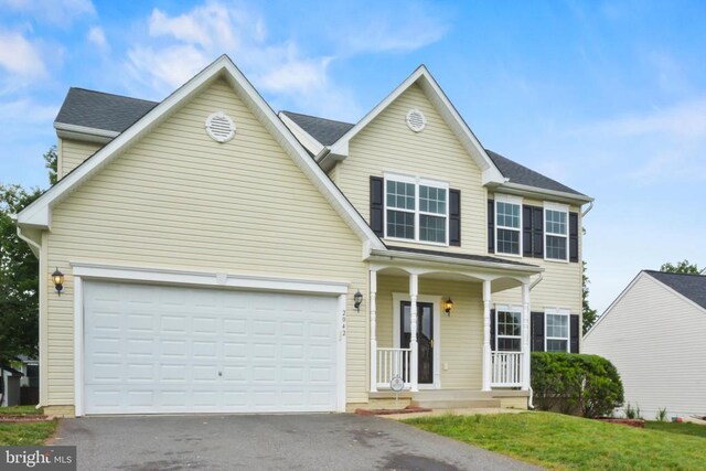 2042 Mourning Dove Dr, Locust Grove, VA 22508 - empty room with a chandelier and light wood finished floors