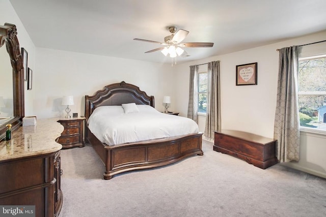 11911 Smoketree Blvd, Fredericksburg, VA 22407 - bedroom featuring a ceiling fan and carpet floors