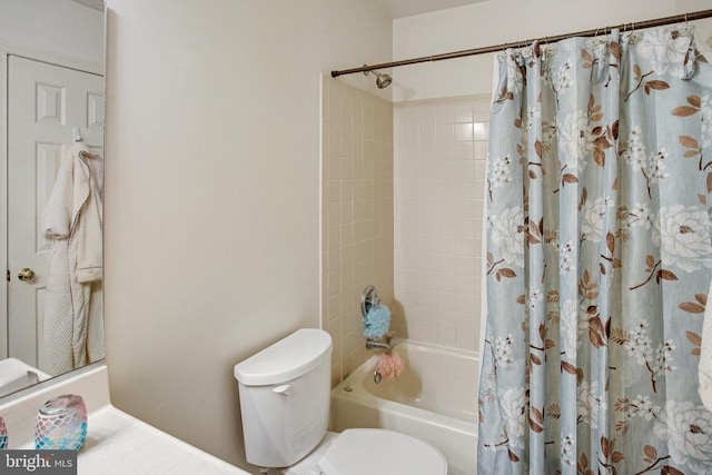 11911 Smoketree Blvd, Fredericksburg, VA 22407 - full bathroom with toilet and shower / bath combo