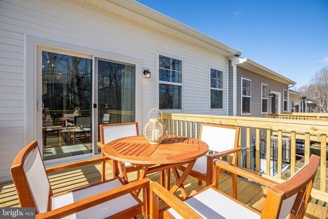 10501 Afton Grove Ct, Fredericksburg, VA 22408 - view of deck